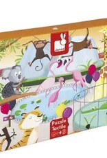 Janod TACTILE - A DAY AT THE ZOO 20pc