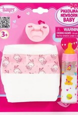 Bayer DELUXE SET - MILK BOTTLE, PACIFIER AND DIAPER