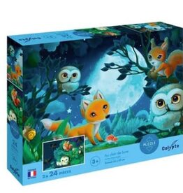 Calypto Children's Puzzle Moonlight 2x24pc