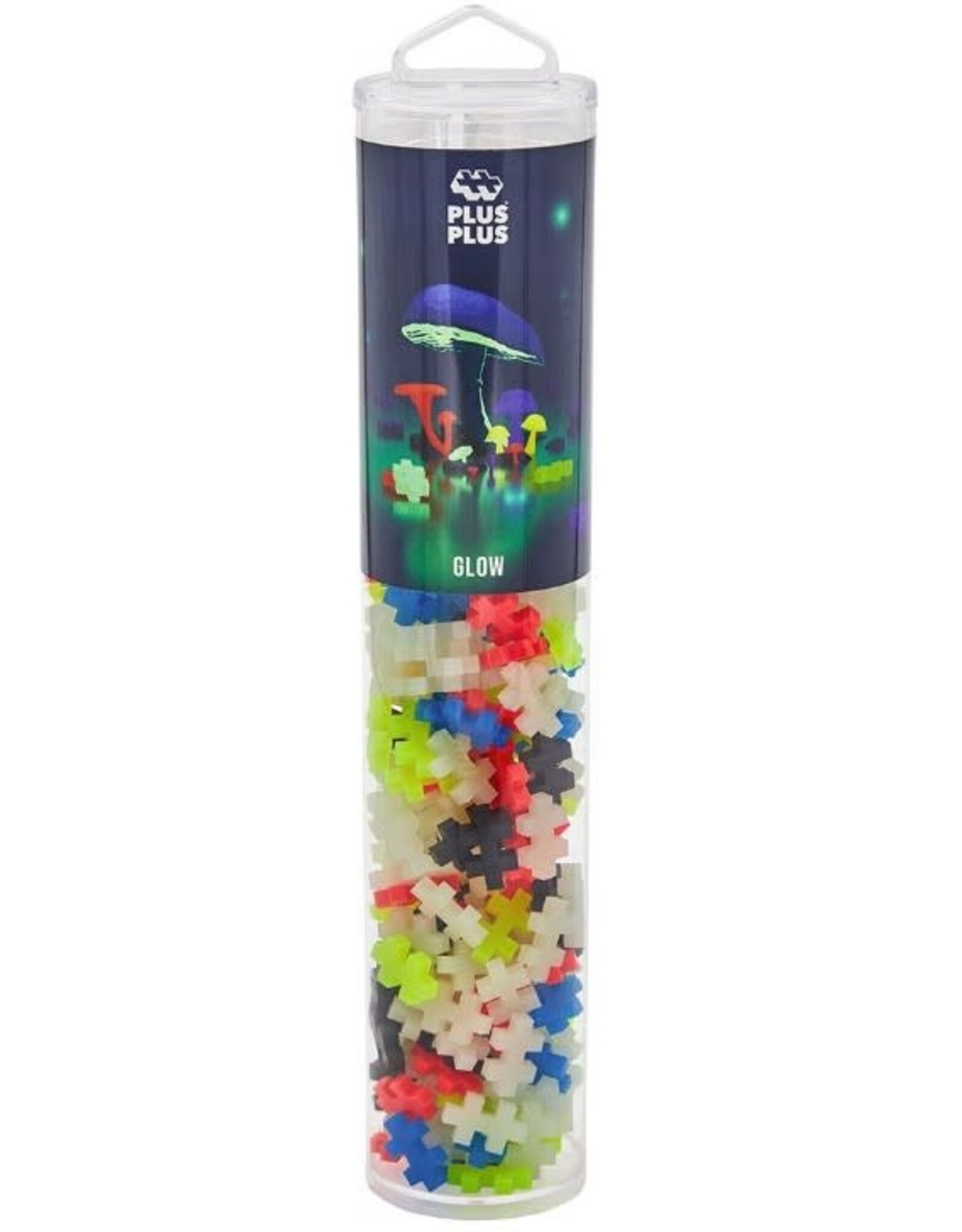 Plus Plus TUBE - GLOW MIX - 240pcs