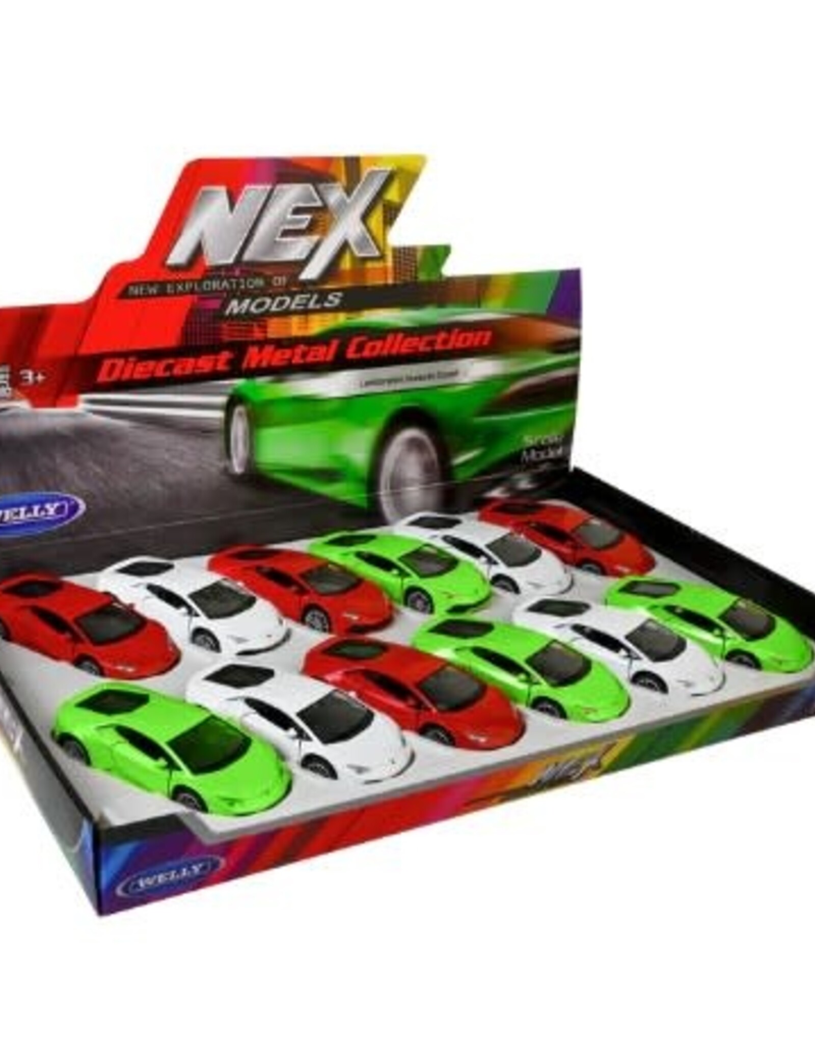 Welly PB-Cars Lamborghini Huracan Coup Asst.