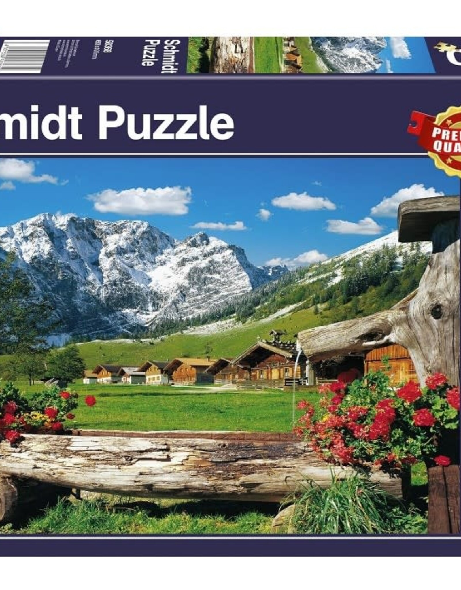 Schmidt IDYLLIC MOUNTAIN SCENERY 1000pc