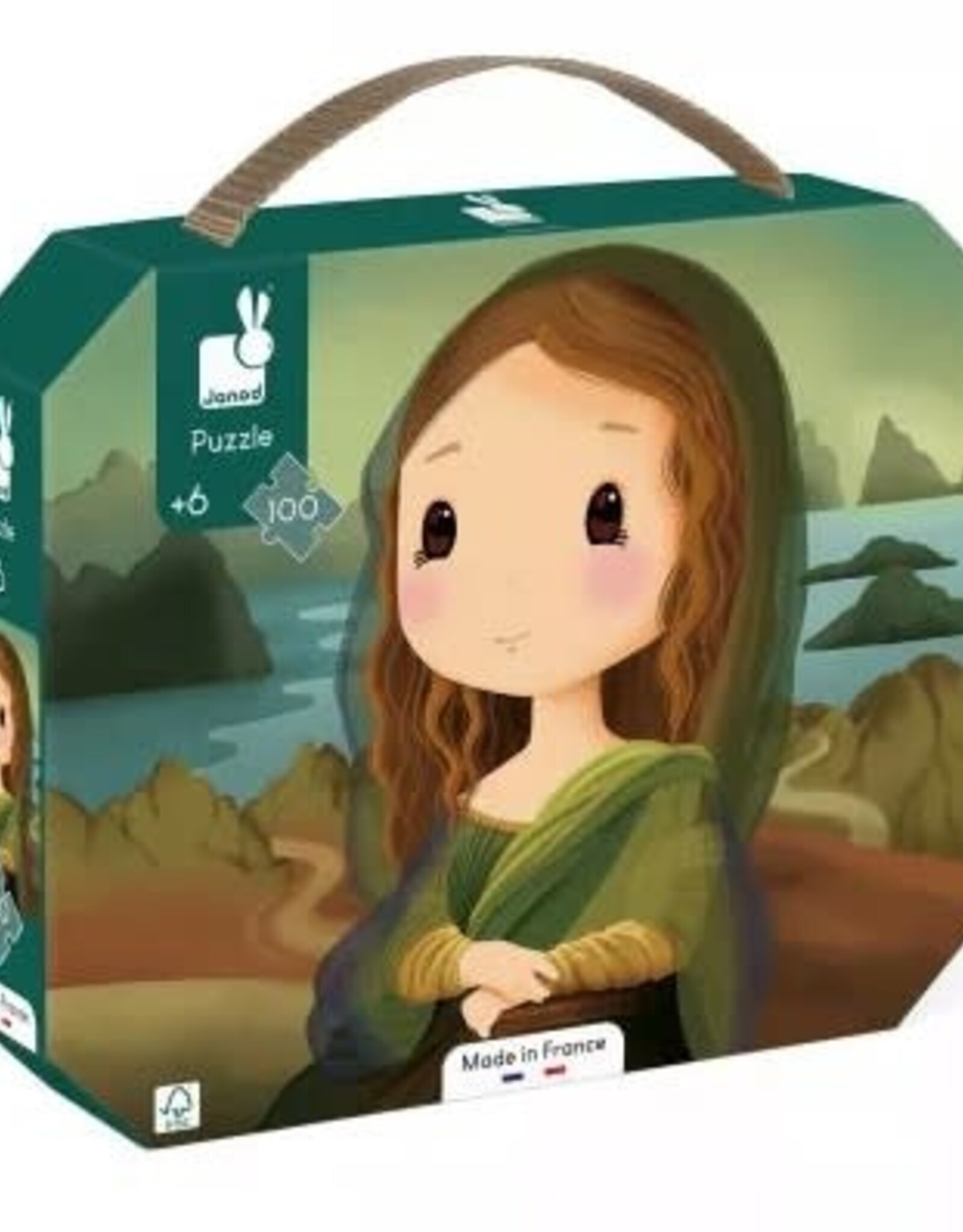 Janod INSPIRED BY LEONARDO DA VINCI 100pc