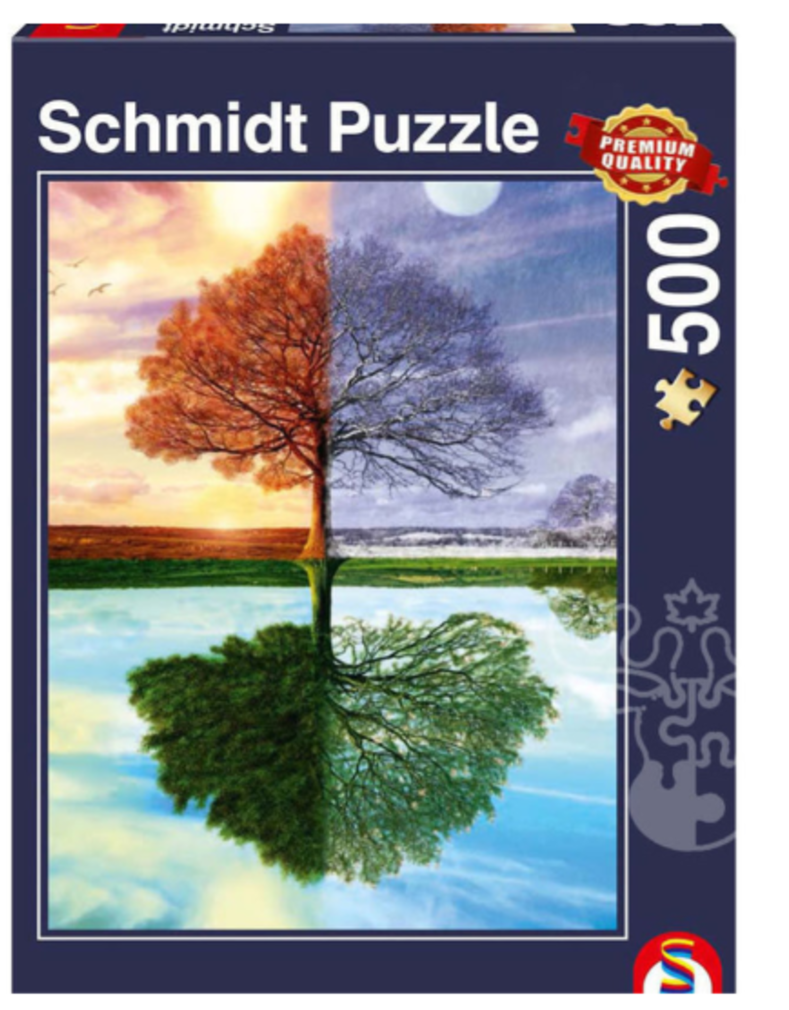 Schmidt THE TREE OF THE 4 SEASONS 500pc