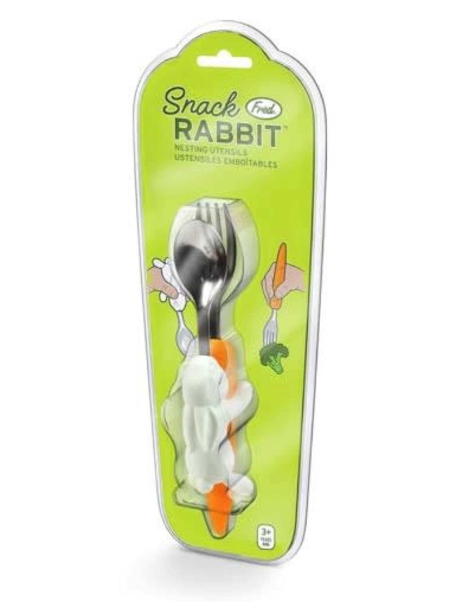 Fred & Friends Snack Rabbit - Nesting Utensils