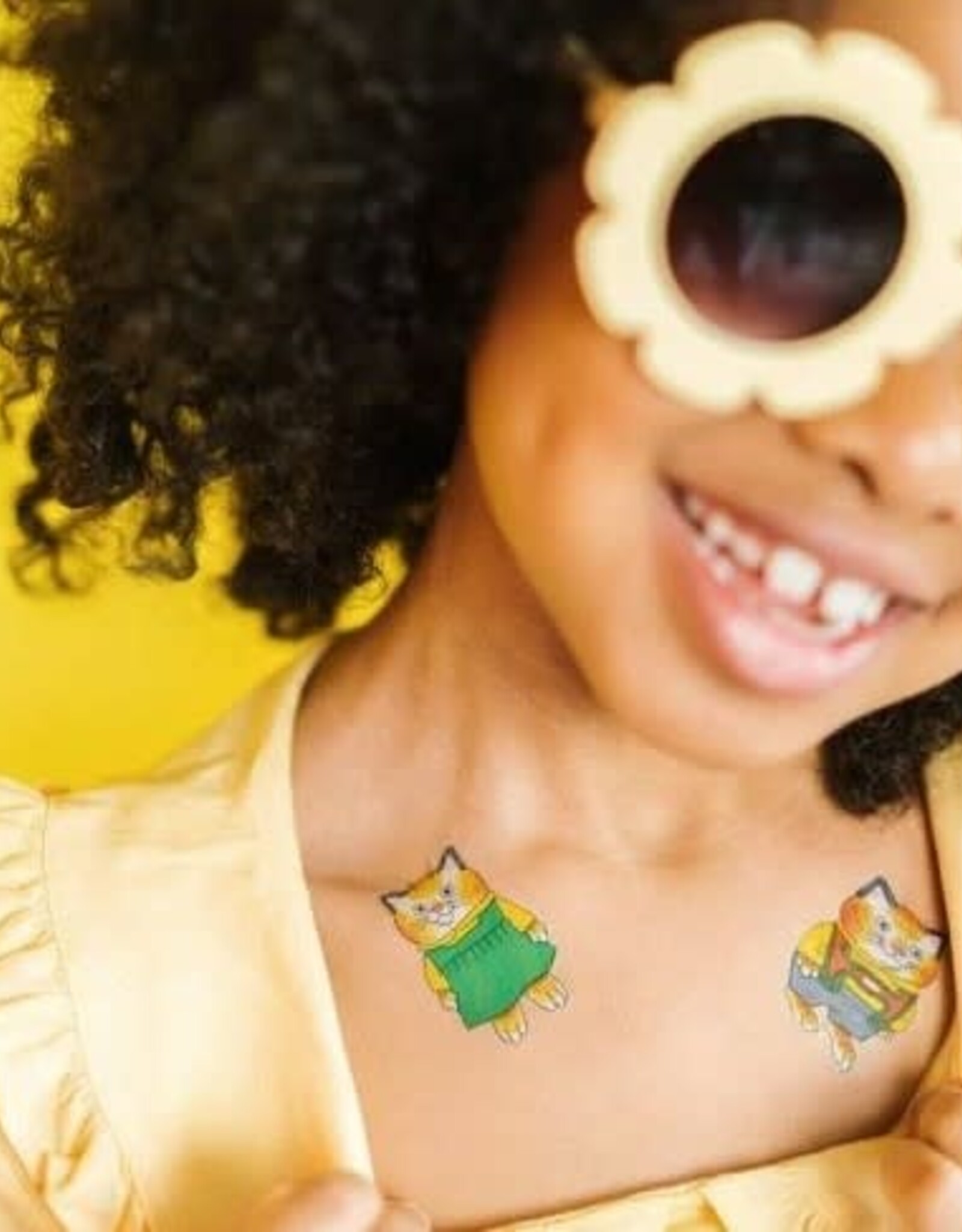 Tattly HUCKLE & SALLY CAT RS TATTOO PAIR - NEW FW2023
