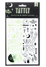 Tattly CURIOSITIES TATTOO SHEET (GID)