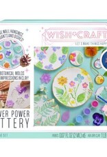 Bright Stripes Flower Power Pottery