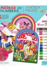 Bright Stripes Marker By Numbers - Fantasy Fields