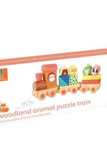 Orange Tree Toys Woodland Animal Puzzle Train