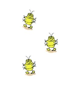 Tattly GOLDBUG TRIO RS TATTOO PAIR - NEW FW2023