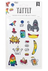 Tattly GOOFY DOODLES TATTOO SHEET