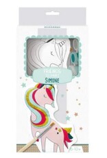 Avenue Mandarine FRIENDS TO PAINT "SIMONE THE UNICORN"
