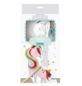 Avenue Mandarine FRIENDS TO PAINT "SIMONE THE UNICORN"