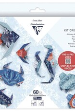 Clairefontaine ORIGAMI KIT 60 SHEETS - SEA ANIMALS