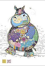 Incognito KOOKS - HARRY HIPPO - BLANK (5" X 7")