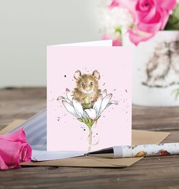 Wrendale Design Card-Oops a Daisy Gift Enclosure