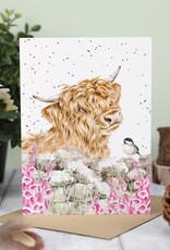 Wrendale Design CARD-JUST FOR MOO