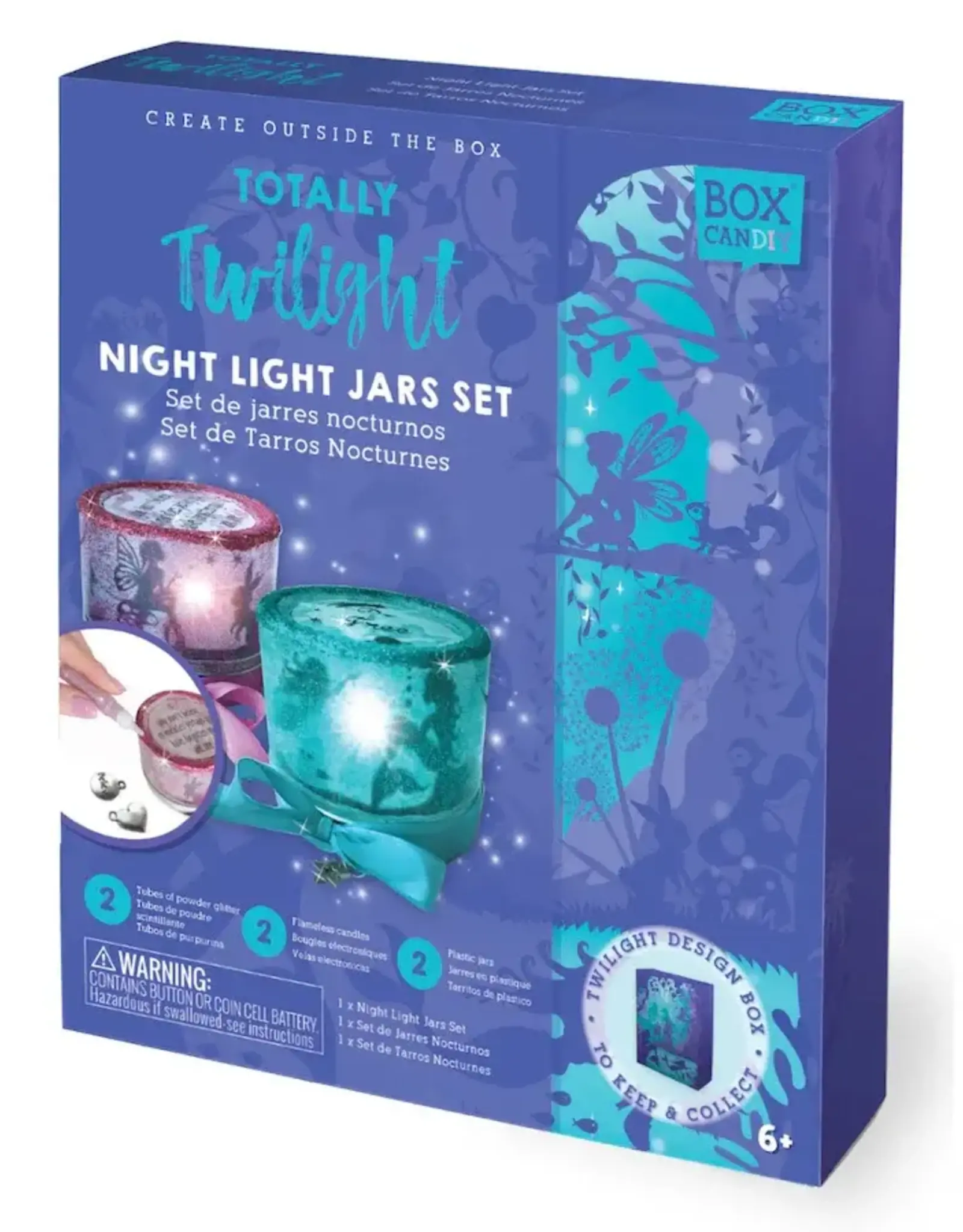 Box Candiy BOX CANDIY- TOTALLY TWILIGHT - NIGHT LIGHT JARS SET