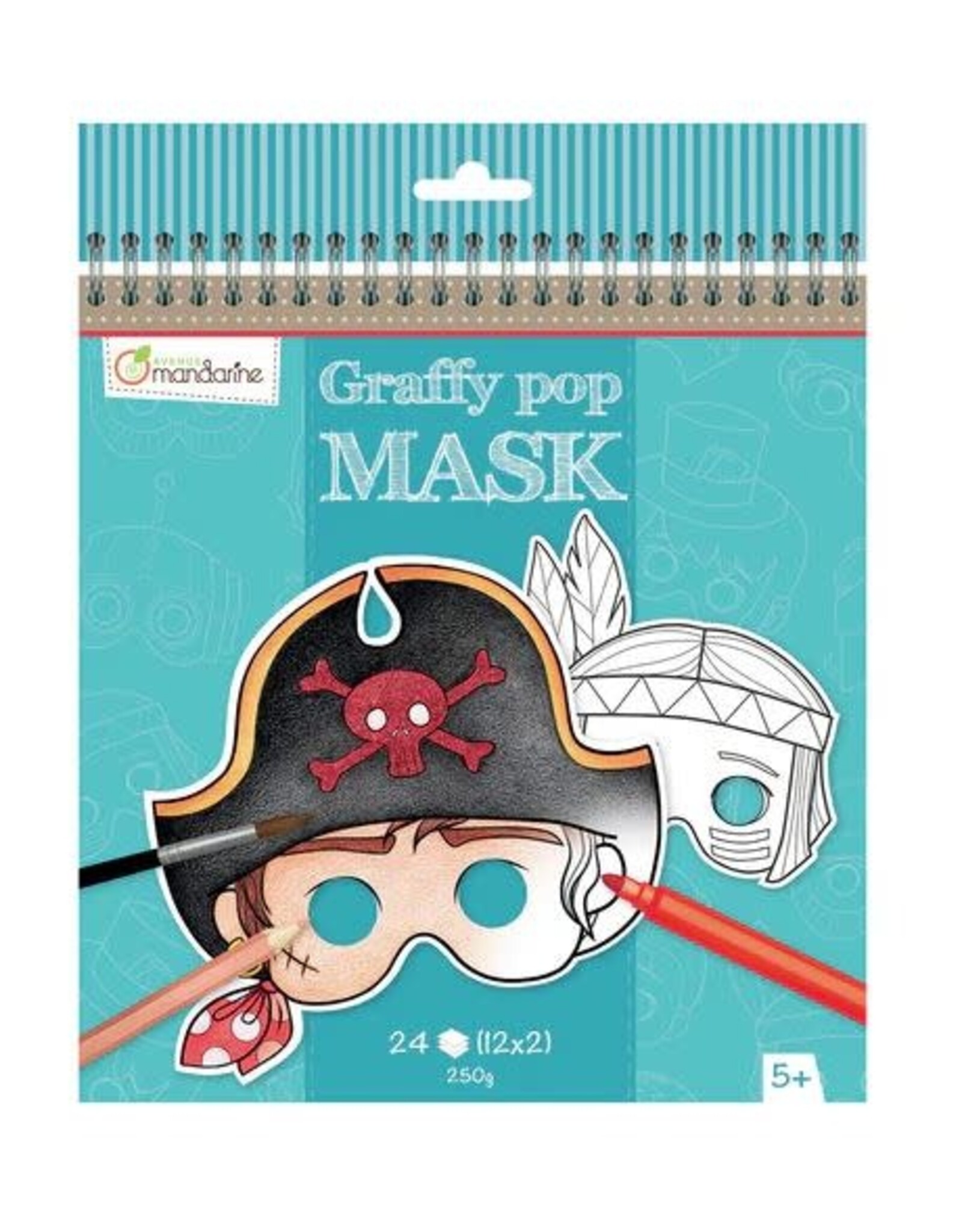 Avenue Mandarine GRAFFY POP MASK '' BOYS ''