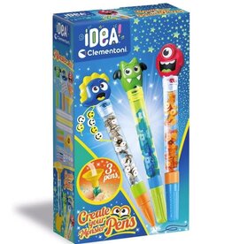 Clementoni IDEA - CREATE YOUR PENS - MONSTERS