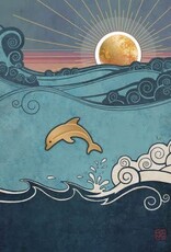 Incognito Scenic - Dolphin - Blank 5” X 7”
