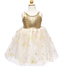 Great Pretenders Golden Glam Party Dress, Size 7-8