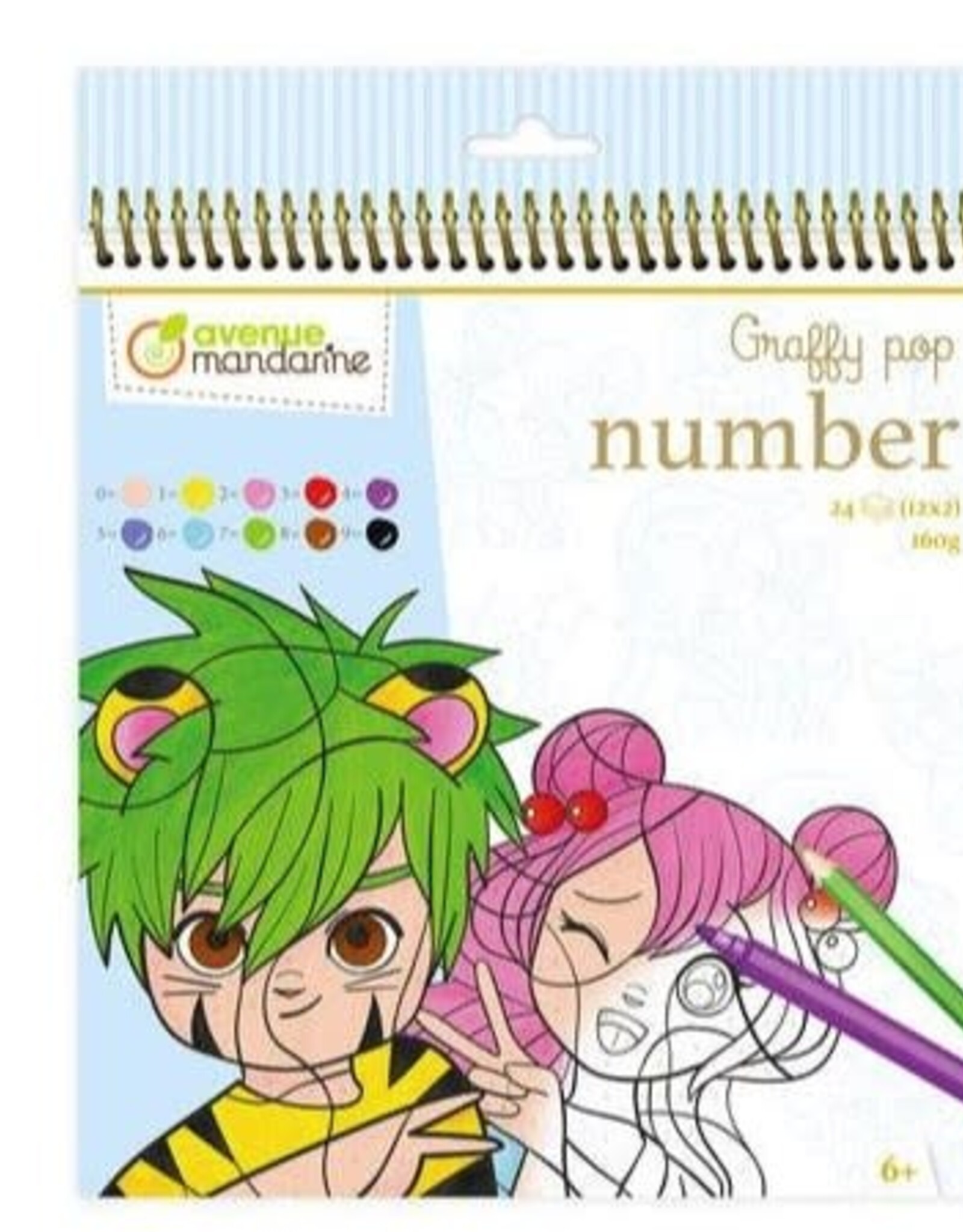 Avenue Mandarine Graffy Pop Number, Manga