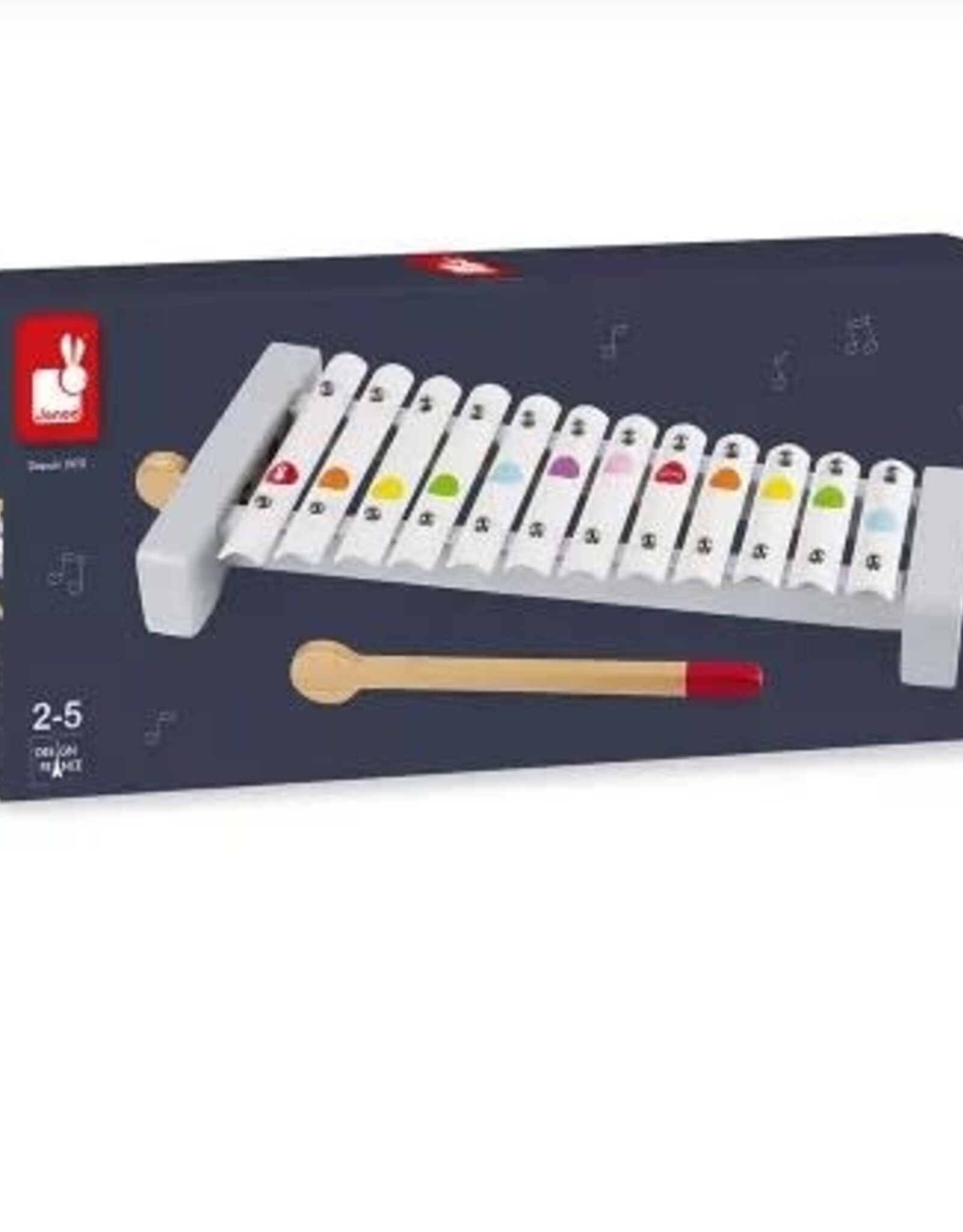 Janod CONFETTI - METAL XYLOPHONE