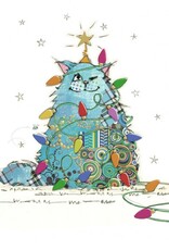 Bug Art CHRISTMAS KOOKS - CAT - BLANK (5" x 7")