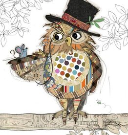 Incognito Kooks -Oswald Owl - Blank 5” x 7”