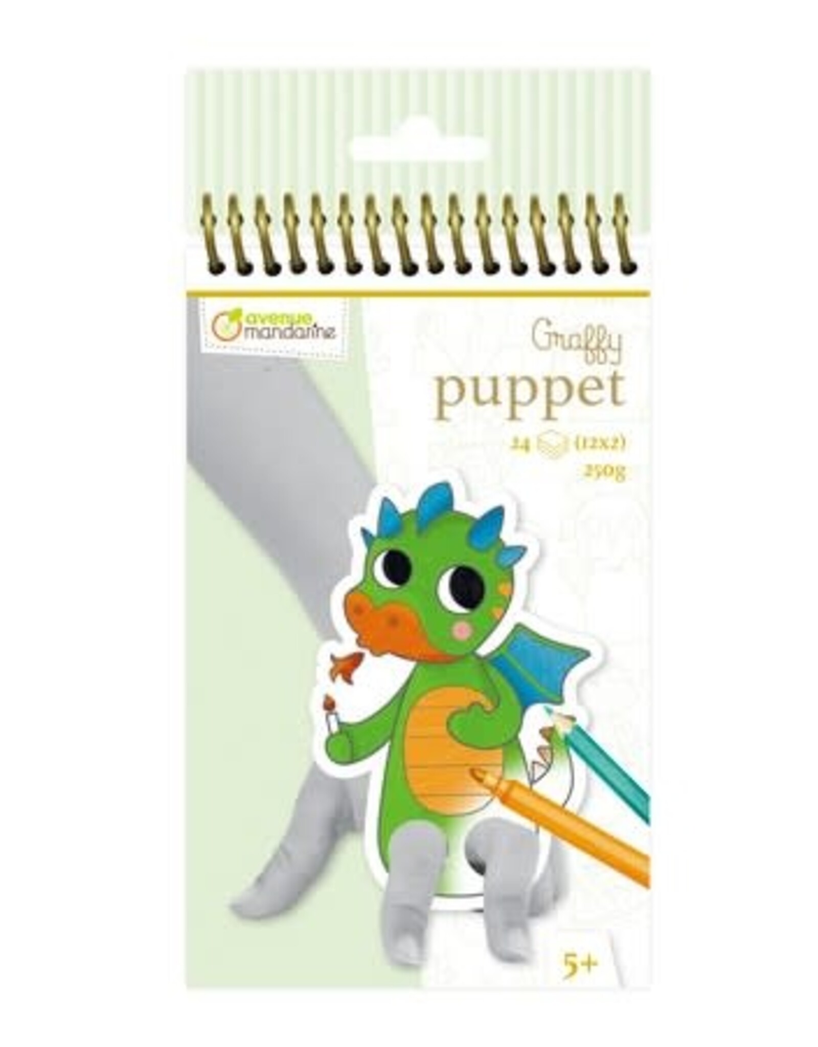 Avenue Mandarine GRAFFY PUPPET "FANTASTIC ANIMALS"