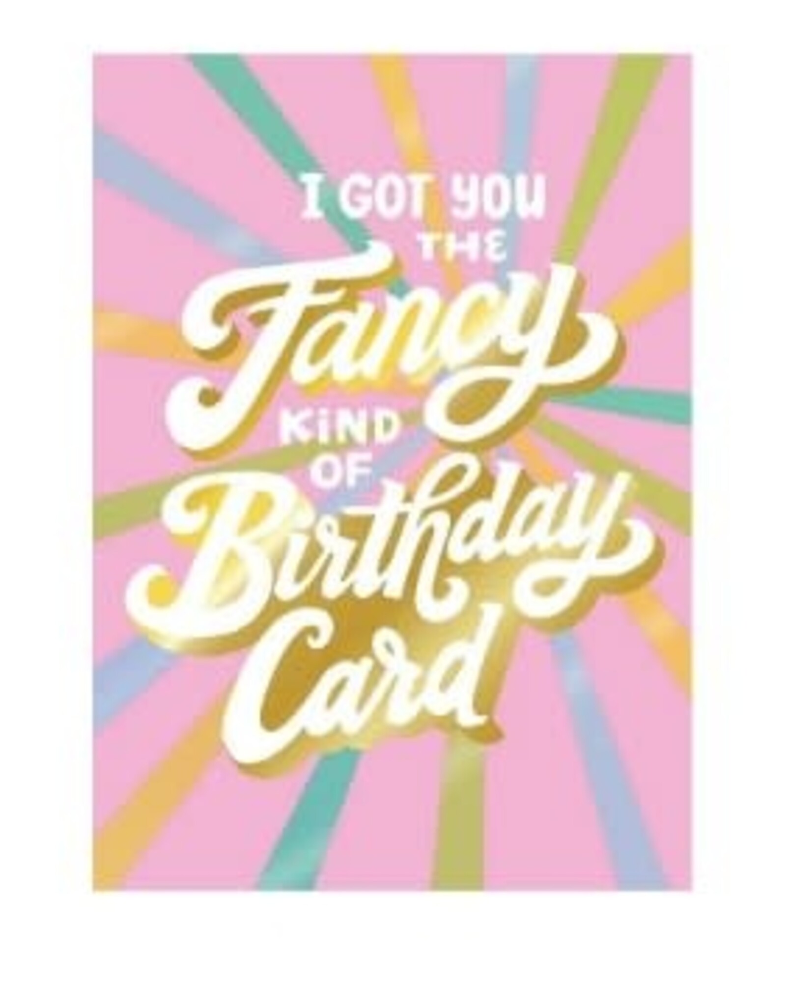 Design Design FANCY KIND OF CARD CARD-Birthday