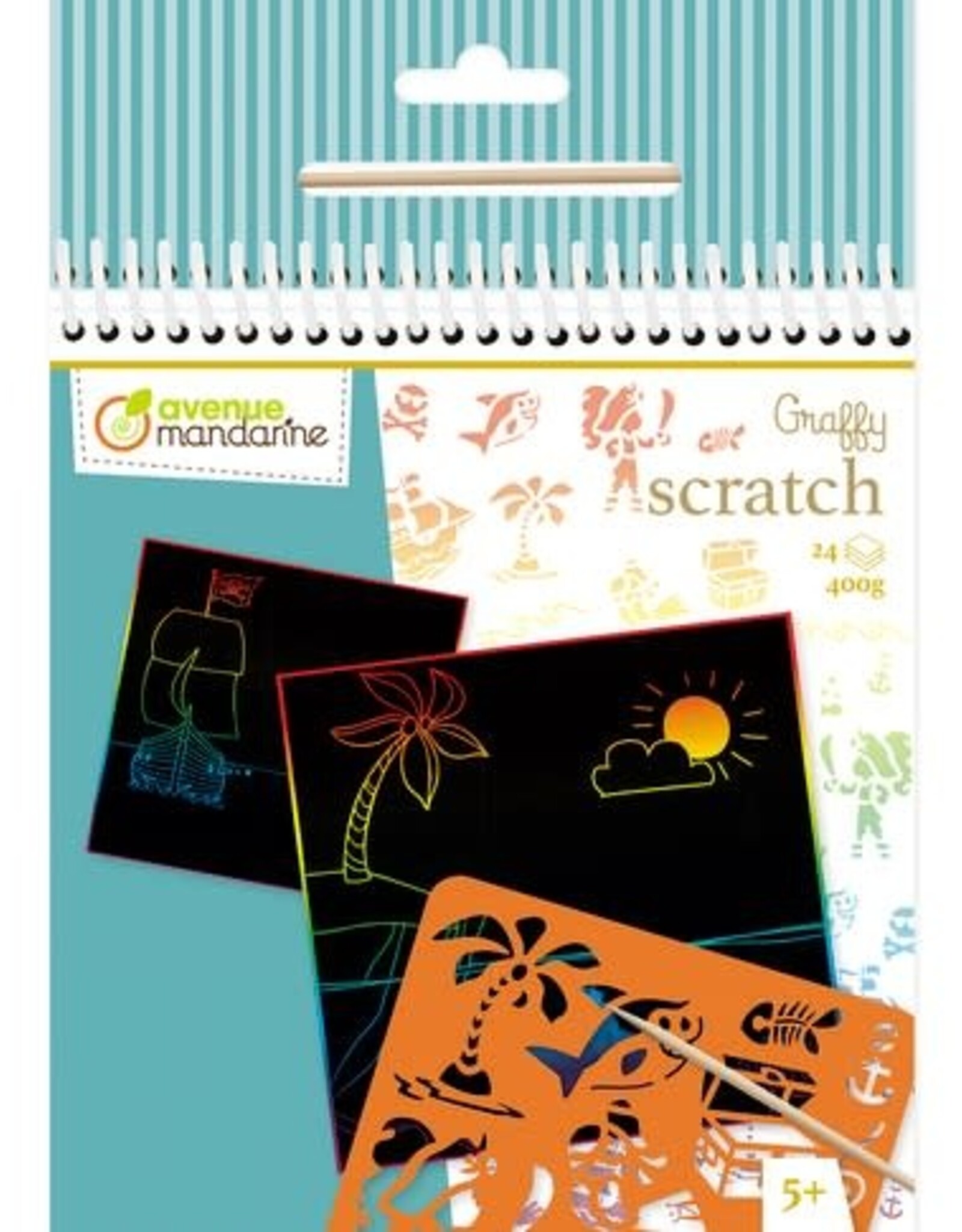 Avenue Mandarine Graffy Scratch, Pirates