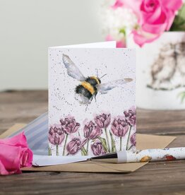 Wrendale Design CARD-FLIGHT OF THE BUMBLEBEE GIFT ENCLOSURE
