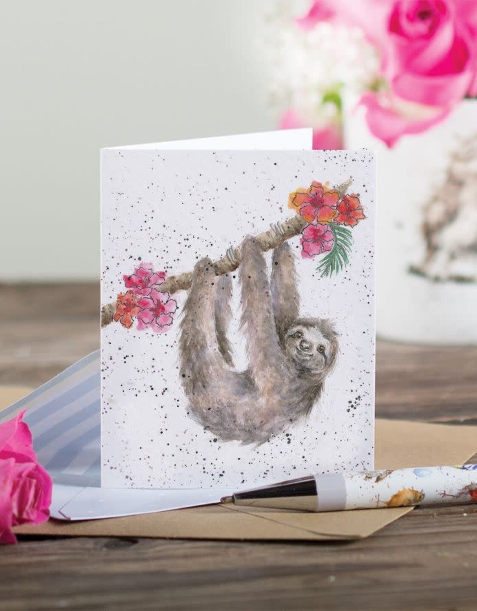 Wrendale Design CARD-HANGING AROUND GIFT ENCLOSURE