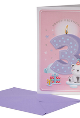 Legami Legami Birthday Card Age 3