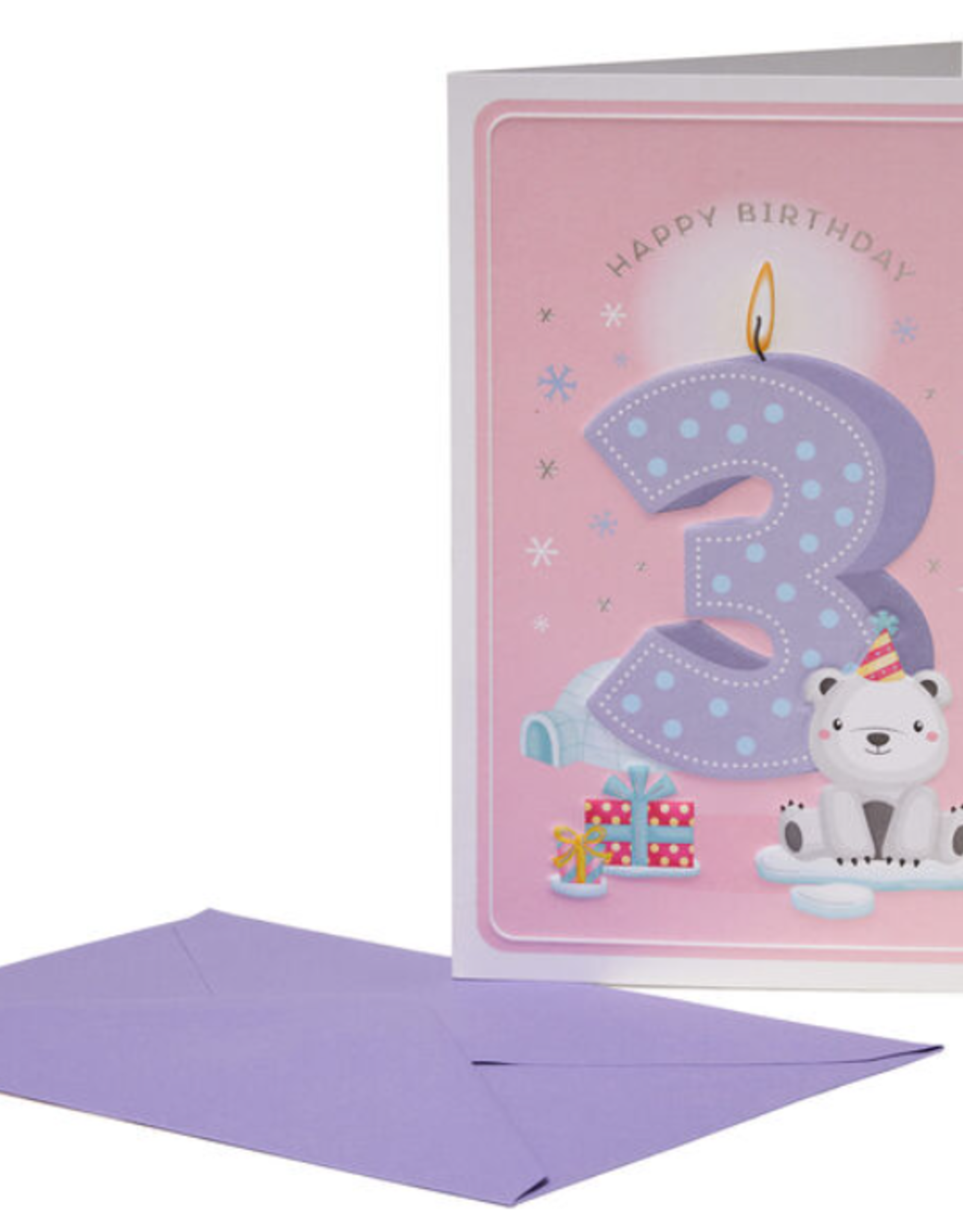 Legami Legami Birthday Card Age 3