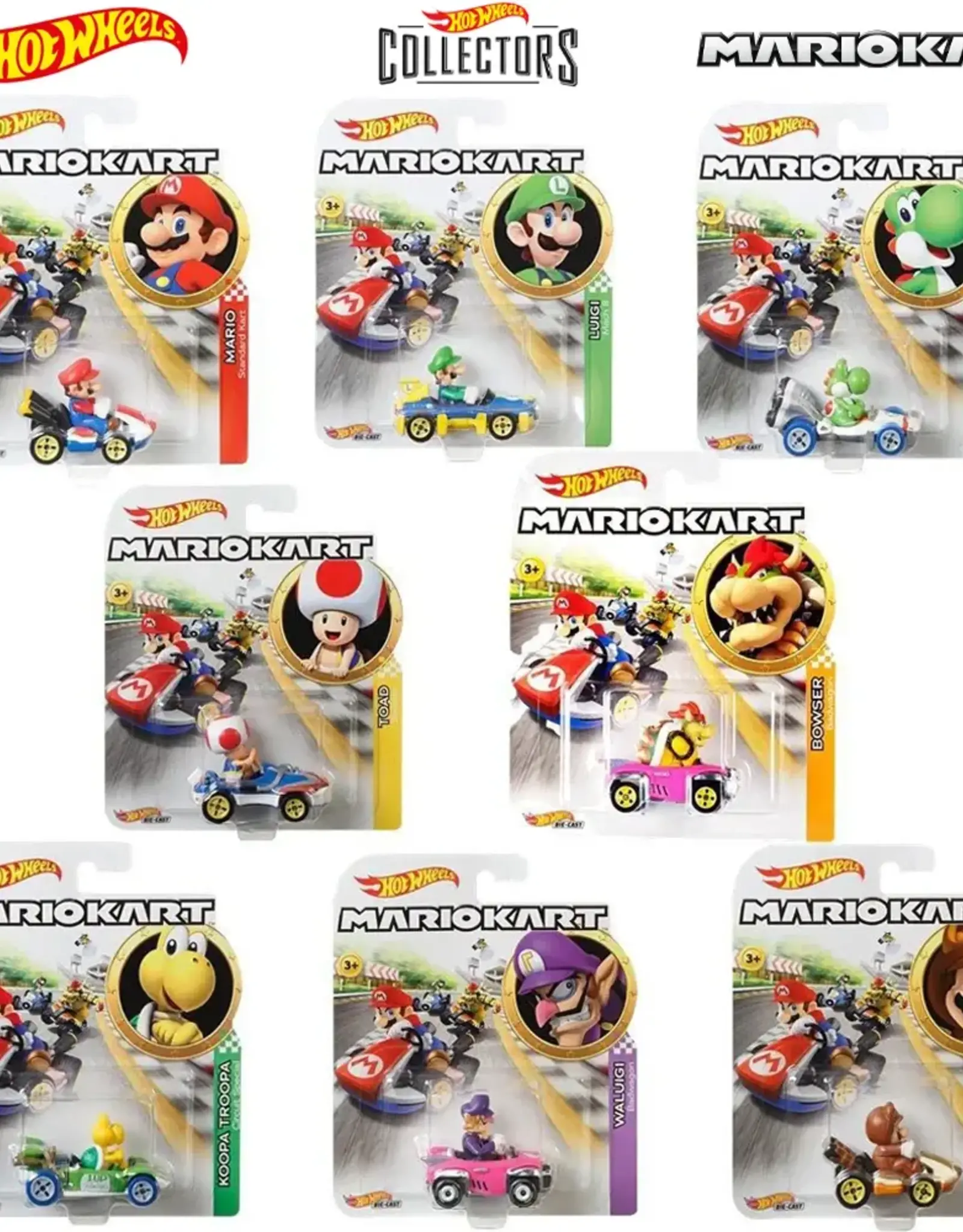 Hot Wheels HOT WHEELS - MARIO KART - DIECAST ASST