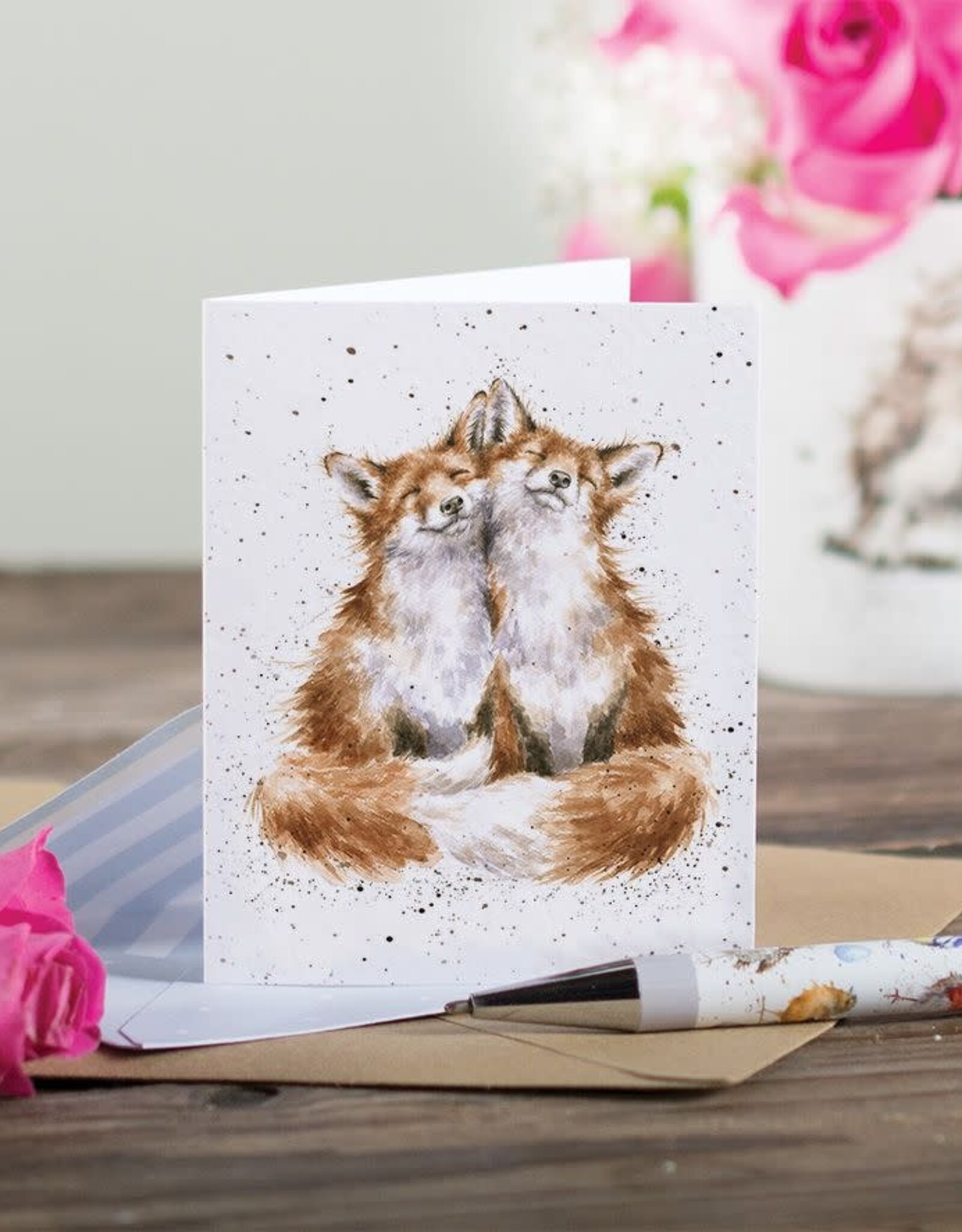 Wrendale Design CARD-CONTENTMENT GIFT ENCLOSURE