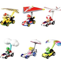 Hot Wheels DIE CAST Hot Wheels - Mario Kart With Glider - Asst.