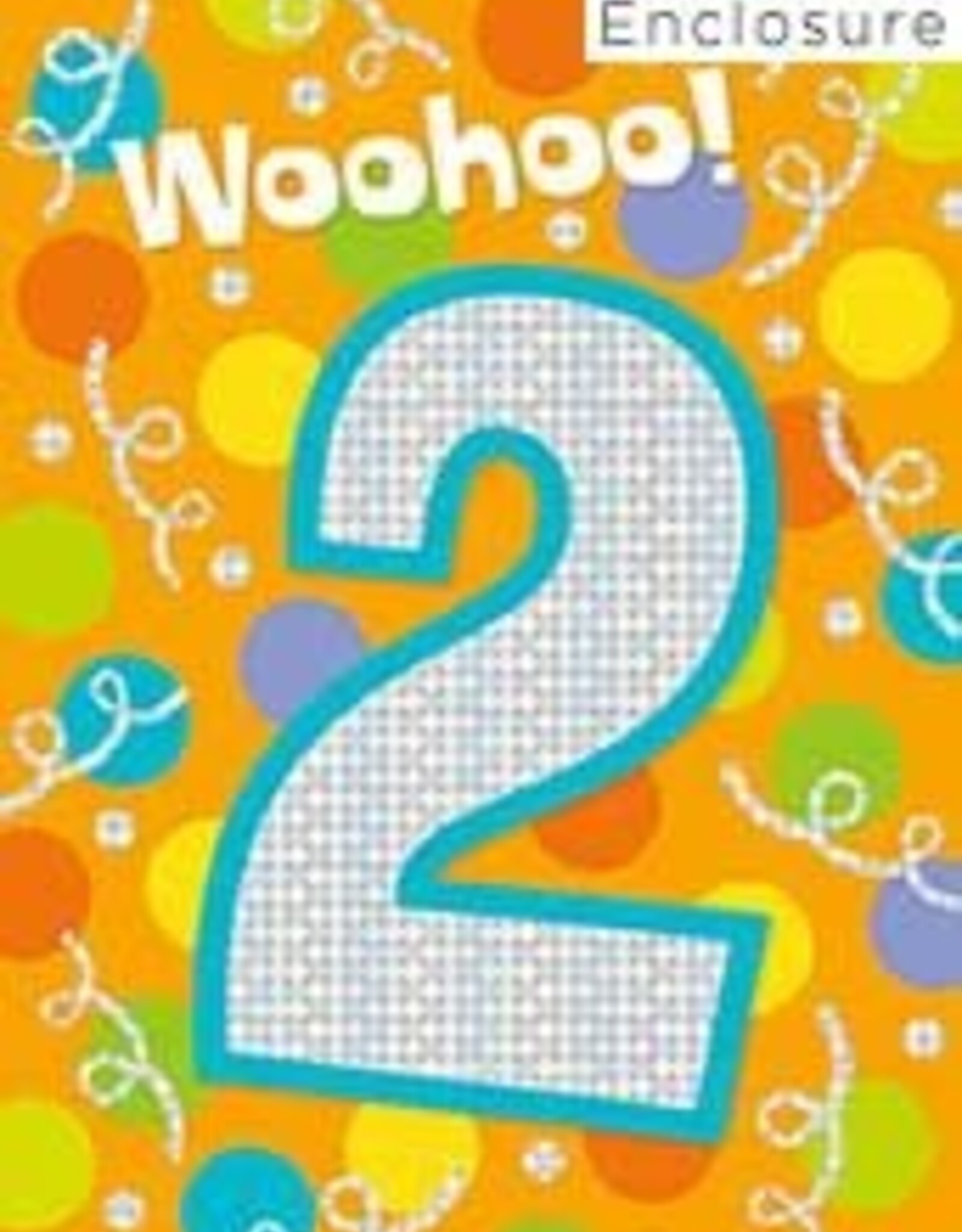 Peaceable Kingdom Card Age 2 Foil Gift Enclosure