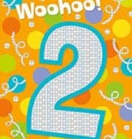 Peaceable Kingdom Card Age 2 Foil Gift Enclosure