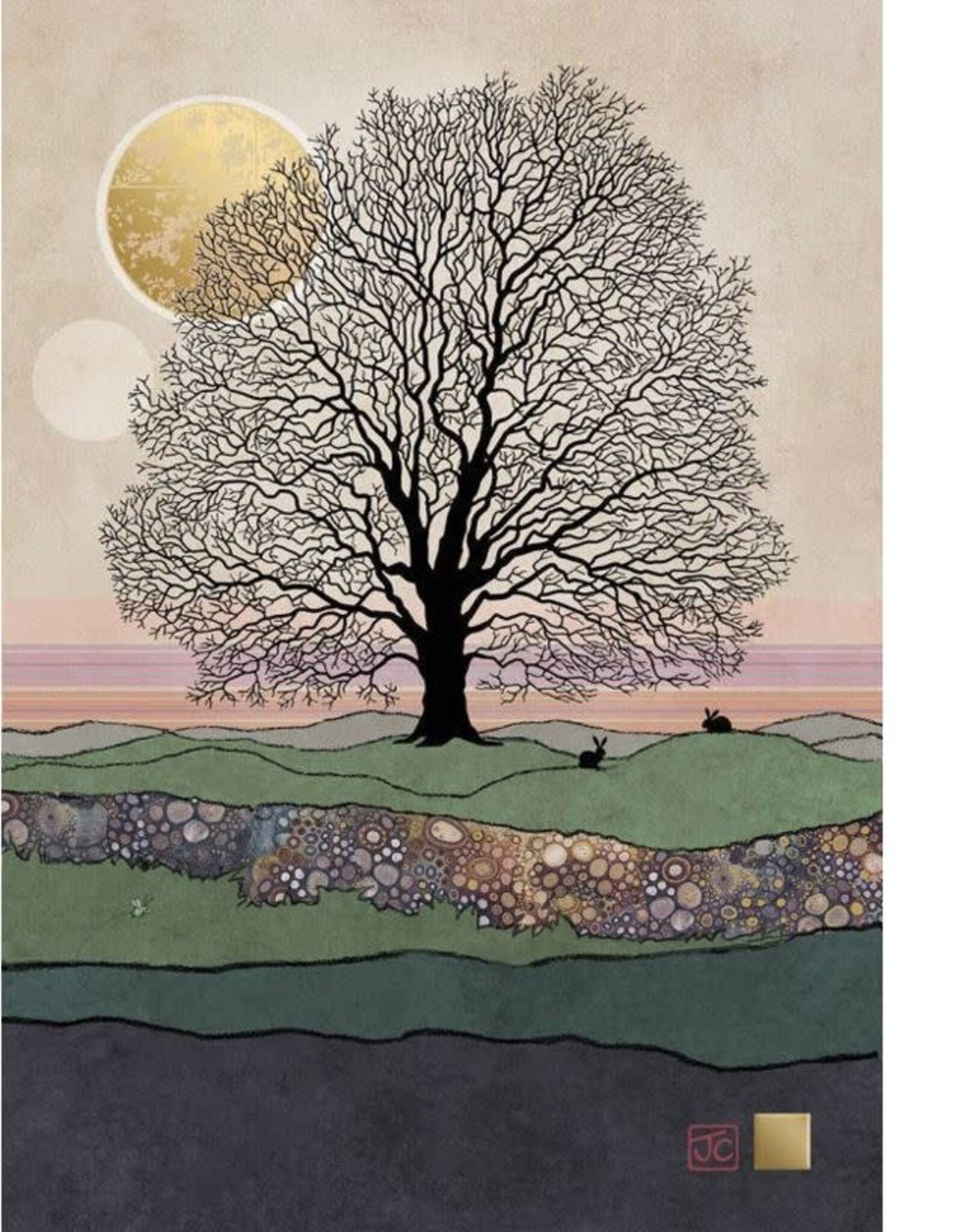 Incognito Scenic - Tree - Blank 5” X 7”
