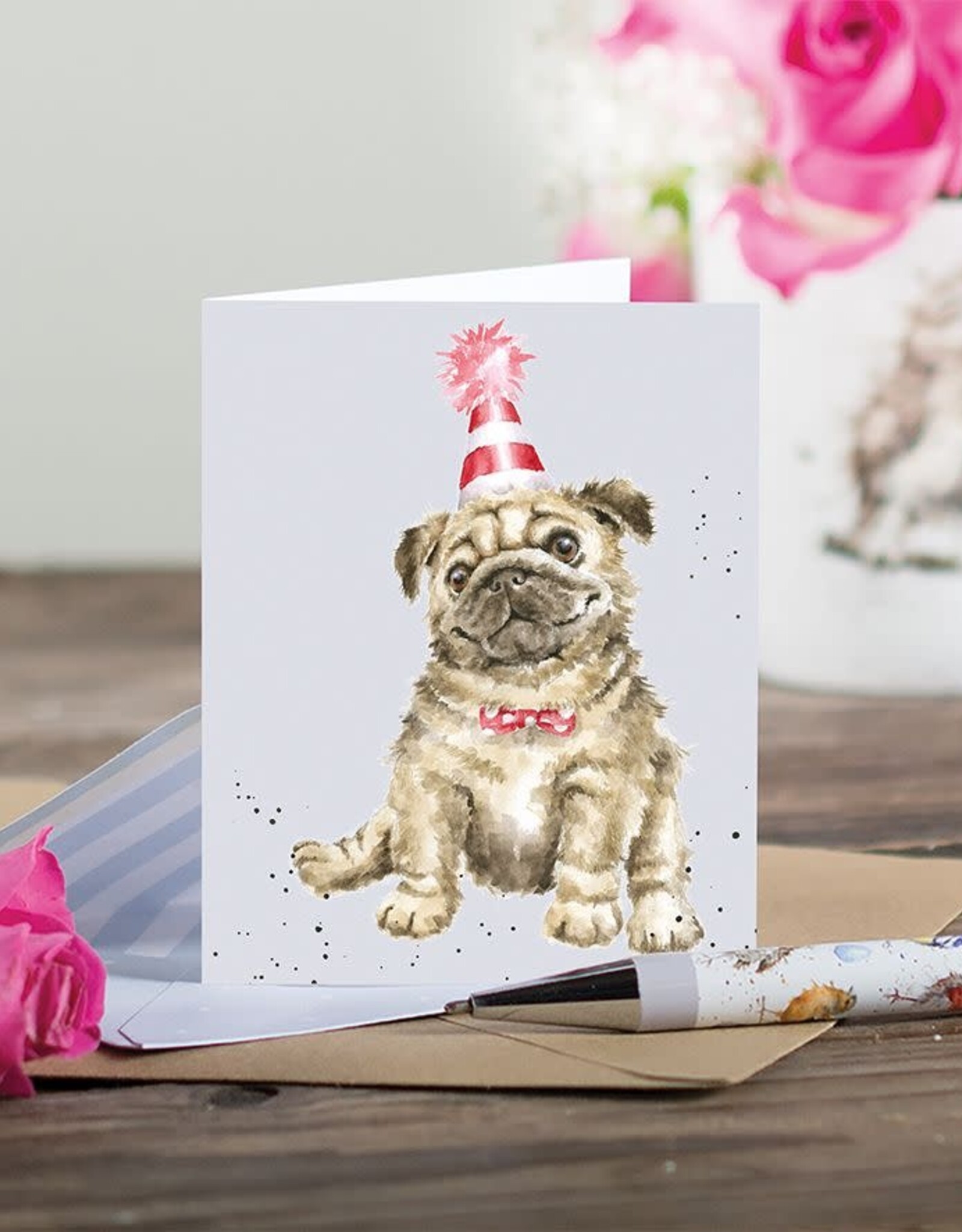 Wrendale Design Card- Another Wrinkle Gift Enclosure