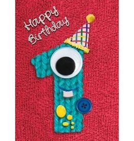 Milestones Card-ABD1/Knitted One