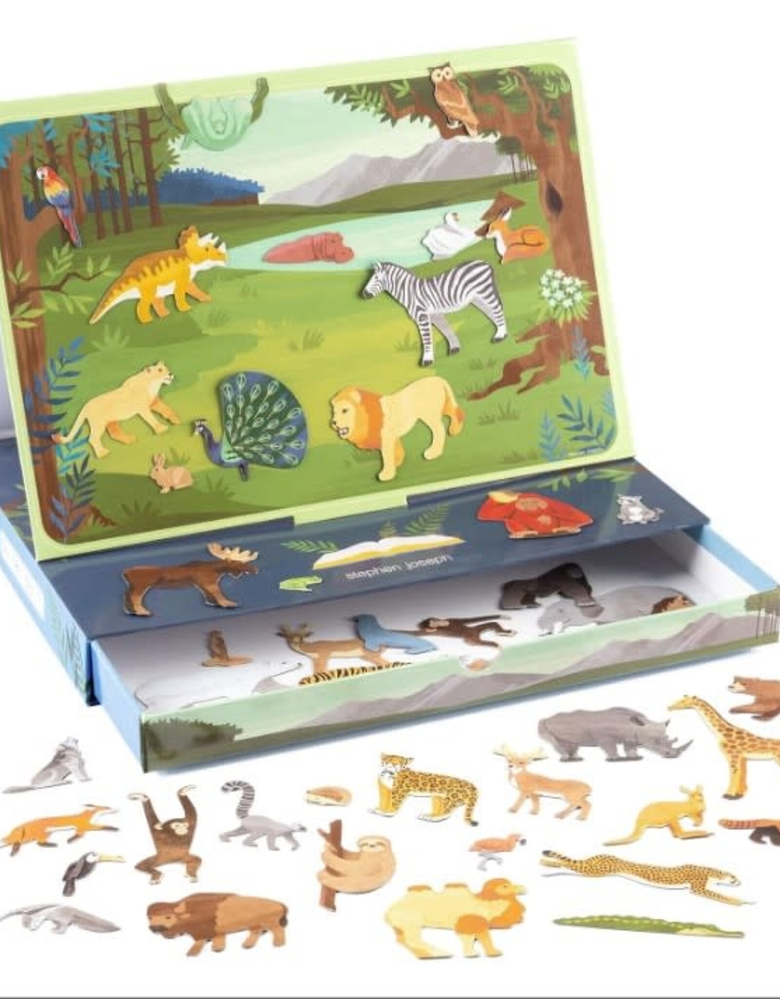 Stephen Joseph MAGNETIC SCENE W/DRAWER DINO