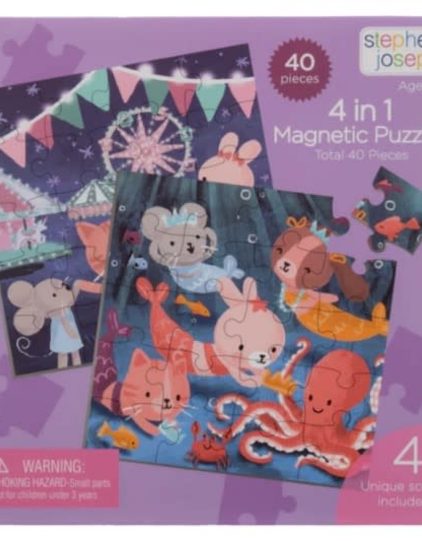 Stephen Joseph 4 IN 1 MAGNETIC PUZZLE FAIRYTAIL