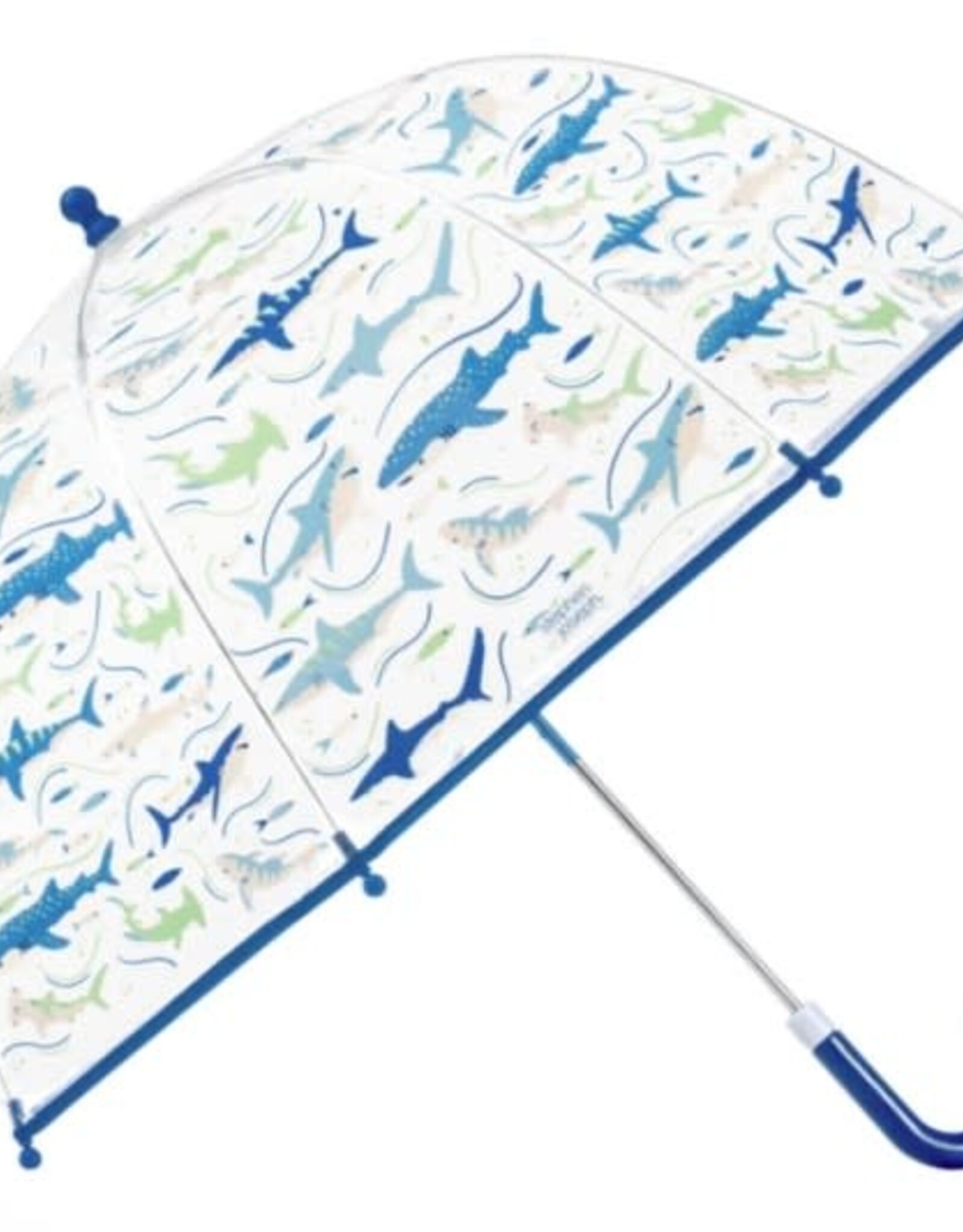 Stephen Joseph COLOR CHANGING CLEAR UMBRELLA SHARK
