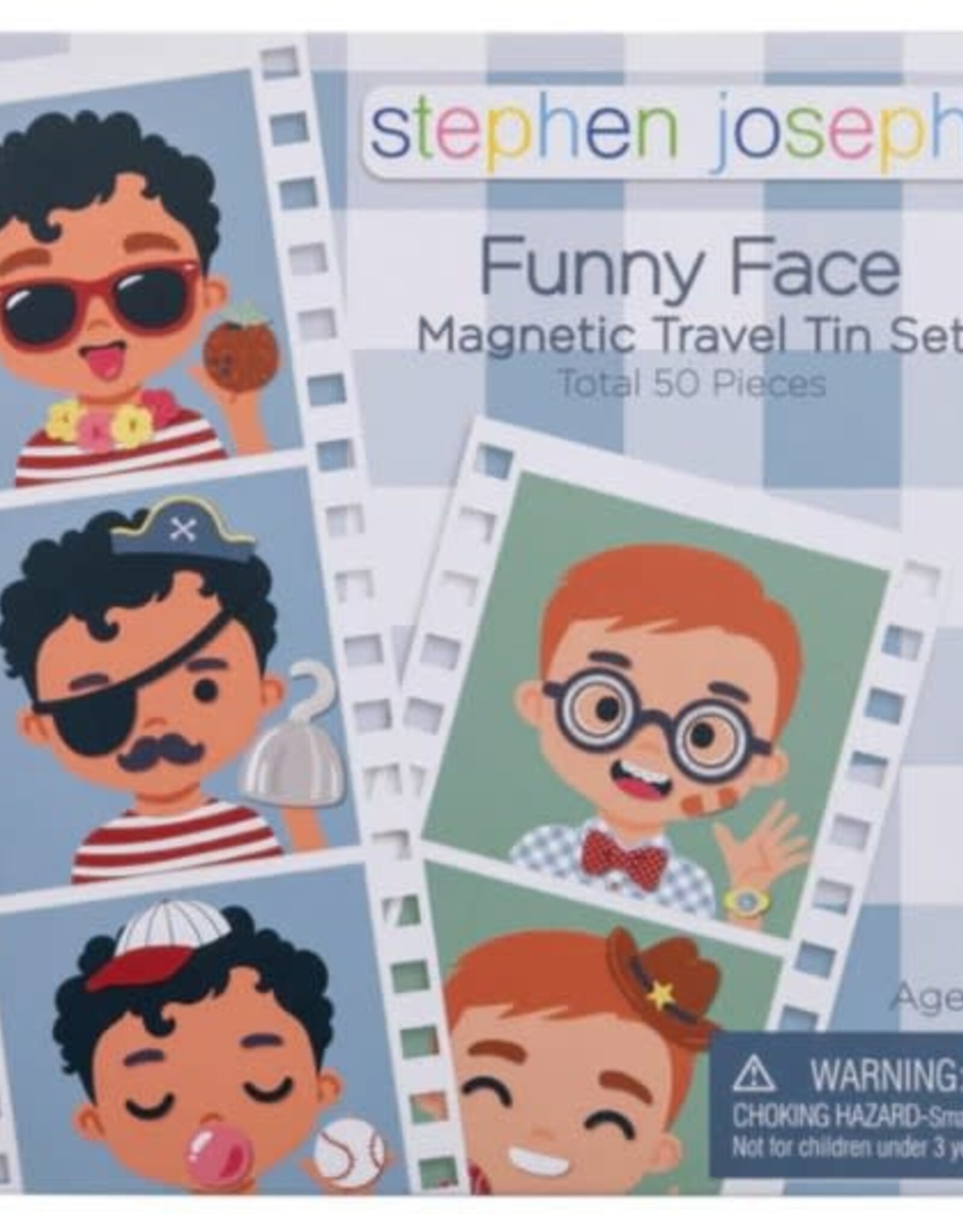 Stephen Joseph FUNNY FACES MAGNETIC SET BOY